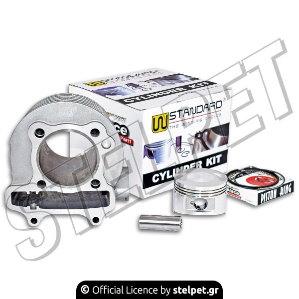 Κυλινδροπίστονο σετ Scooter GY6 150cc 57.4mm W-Standard